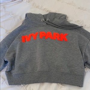 IVY PARK cropped hoodie